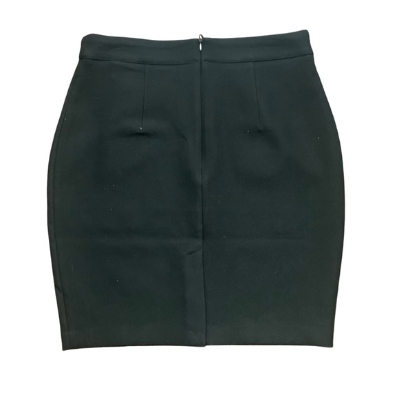 H&M Button Black Pencil Skirt High Waist | Size 8 - Picture 2 of 6